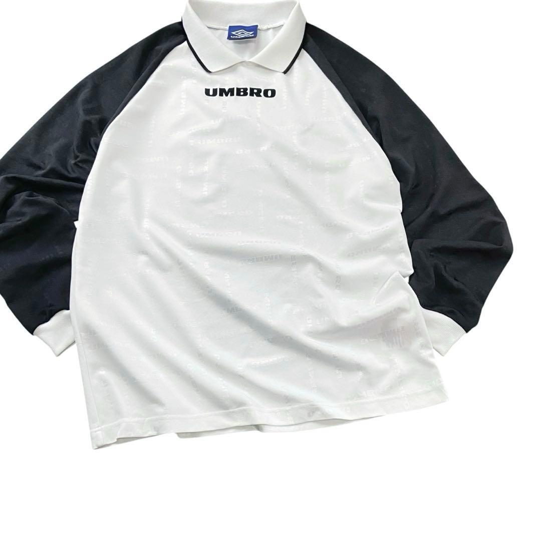 90s UMBRO アンブロ 長袖 ゲームシャツ