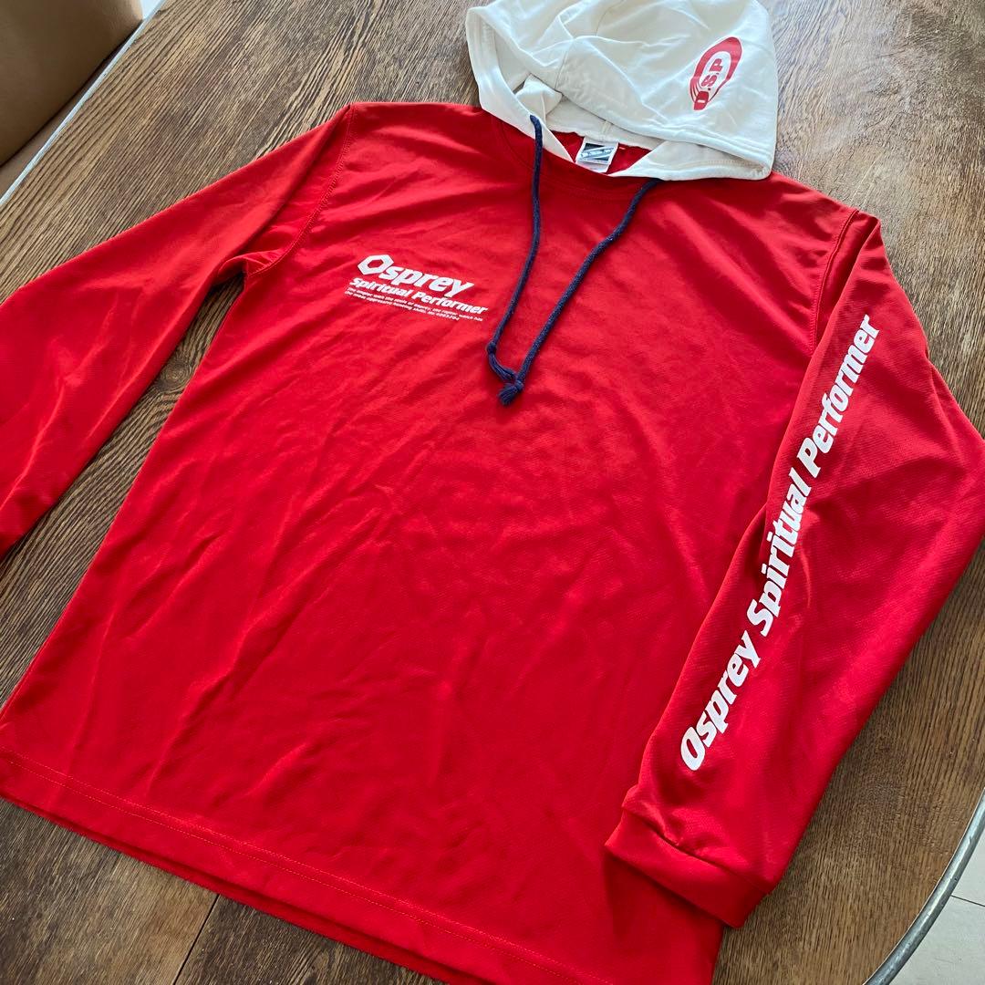 オーエスピー O.S.PフーデッドロングスリーブTシャツ M バス釣り パーカー