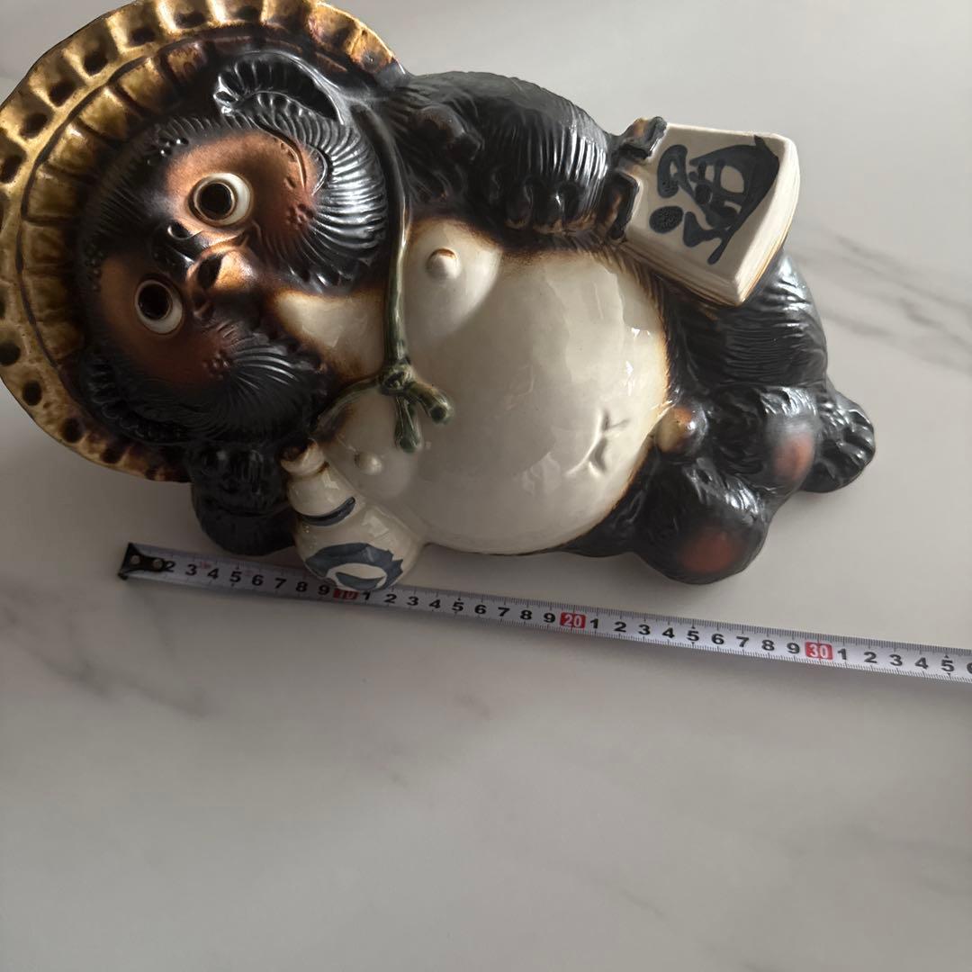 信楽焼　たぬき　大サイズ　貴重　新品
