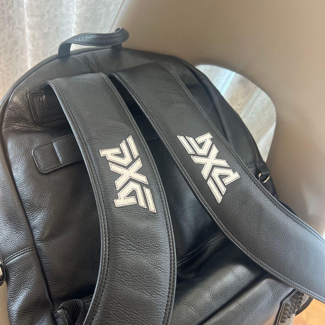 PXG 39600円　レザーリュックメンズブラック