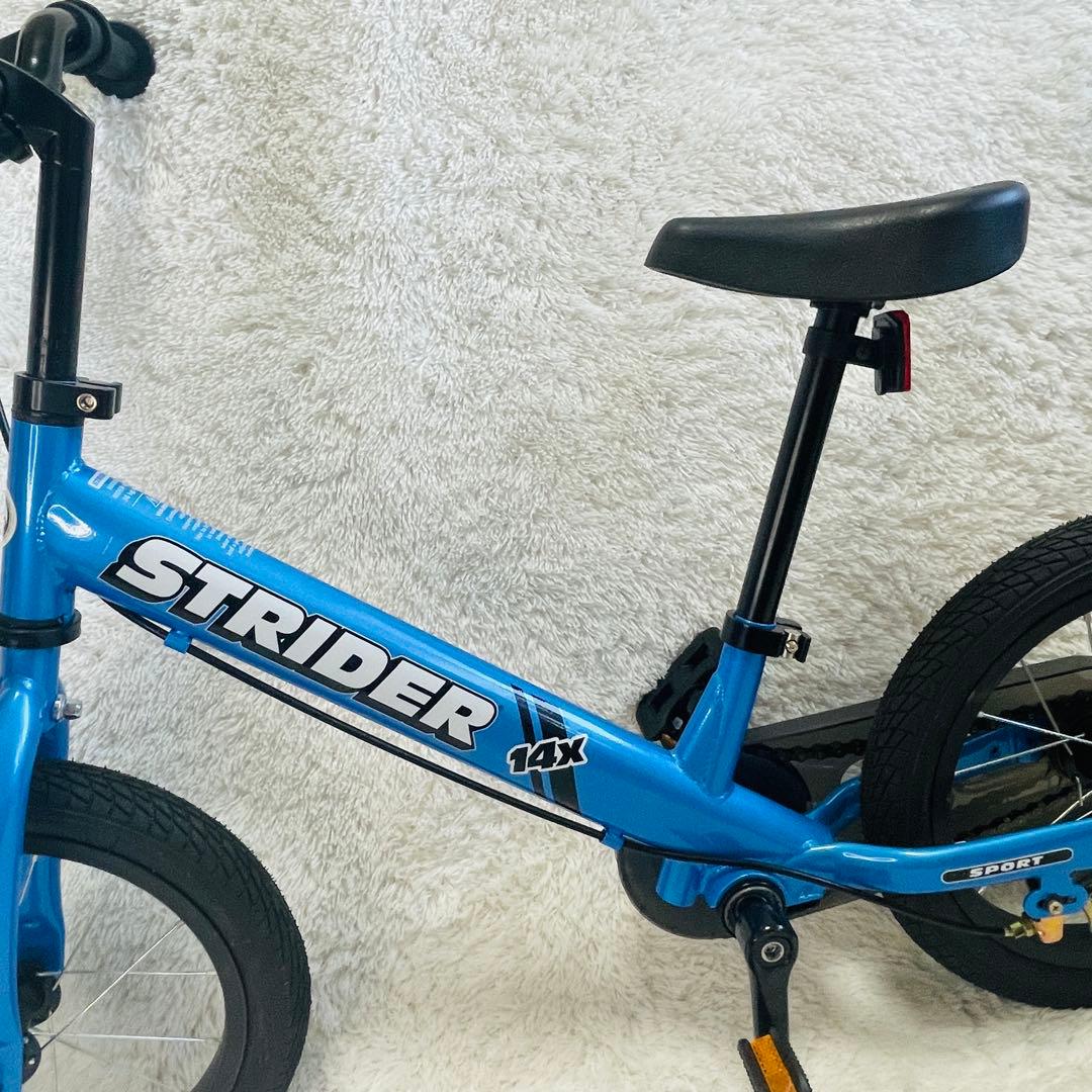 ★美品★ STRIDER ストライダー 14x ブルー キッズバイク
