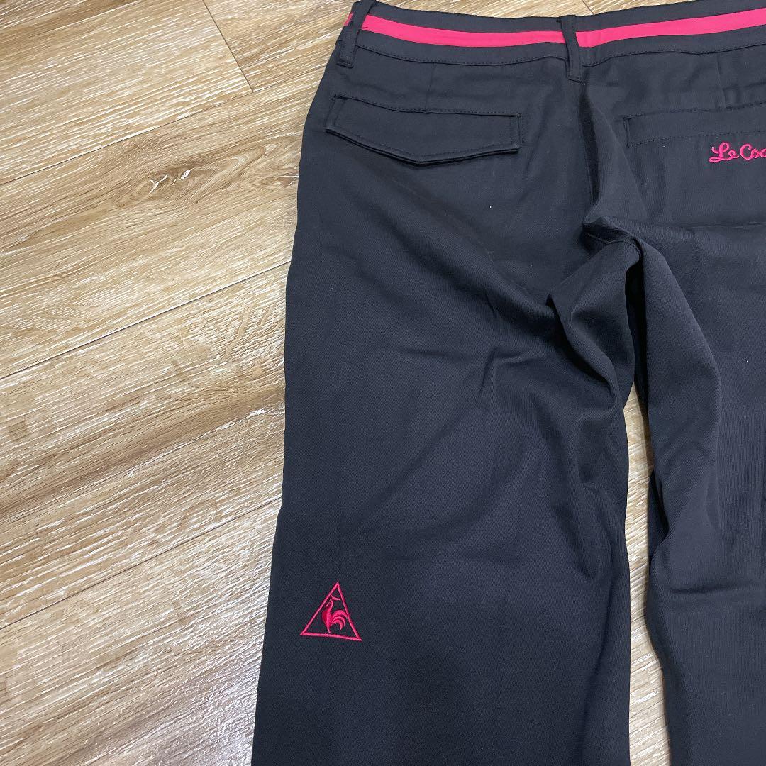 【美品】le coq ルコックゴルフ＊ゴルフウェア セットアップ パンツ M