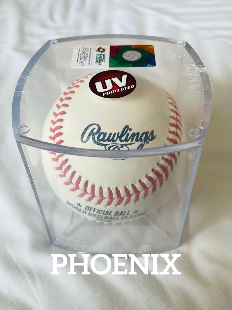 よ*ん様 新品★WBC2026公式試合球UV防止ケース入り侍ジャパン