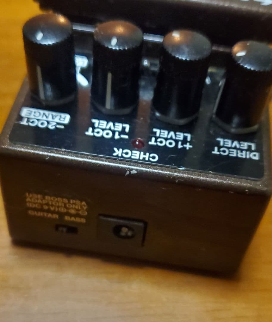 【通電動作確認済】BOSS Octave OC-5 アダプター付