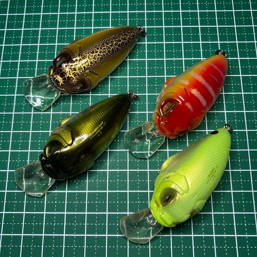 【SALE】メガバス　サイクロン　SR−X　4個セット