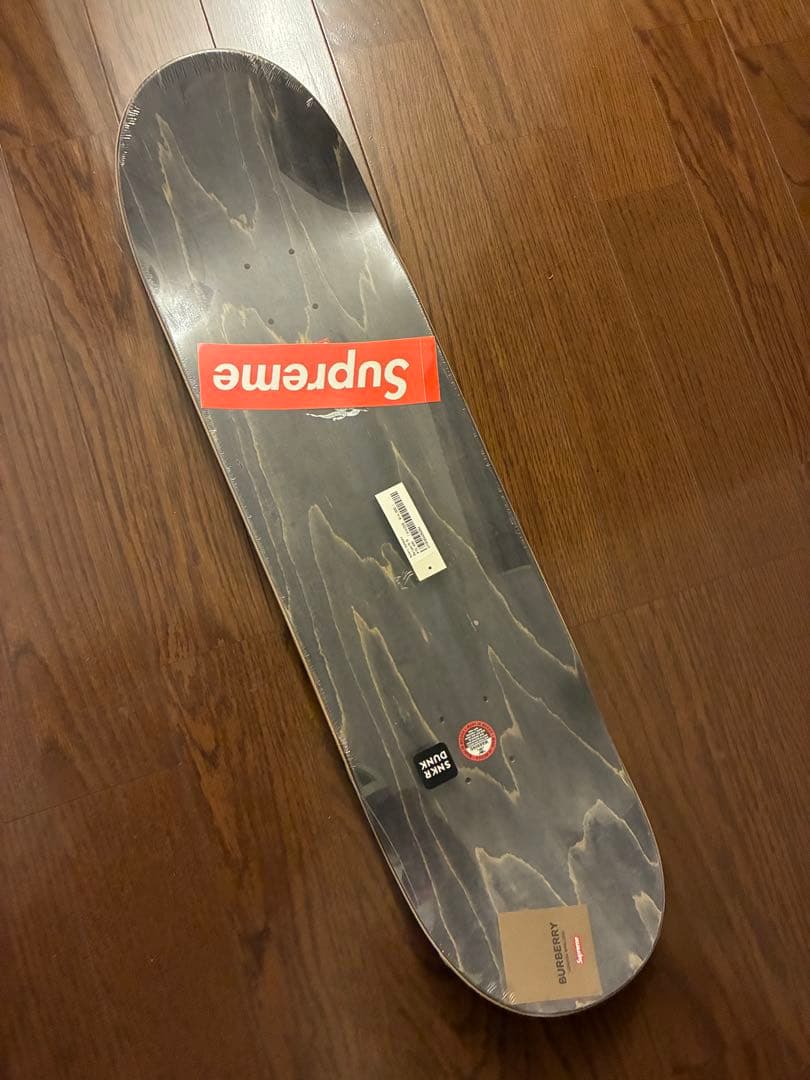 Supreme Burberryチェック スケートボードデッキ