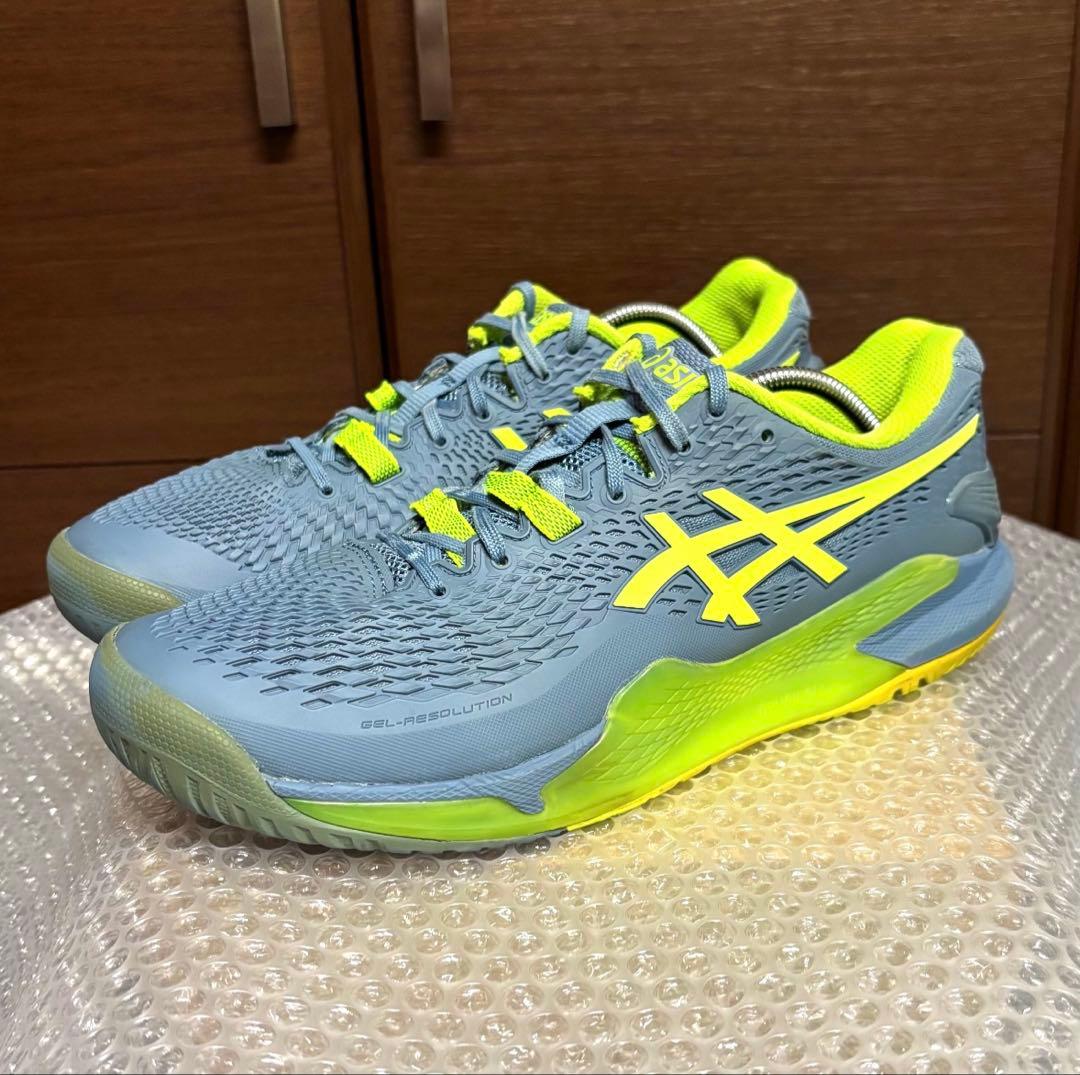 27.5 ASICS GEL RESOLUTION 9 WIDE オールコート