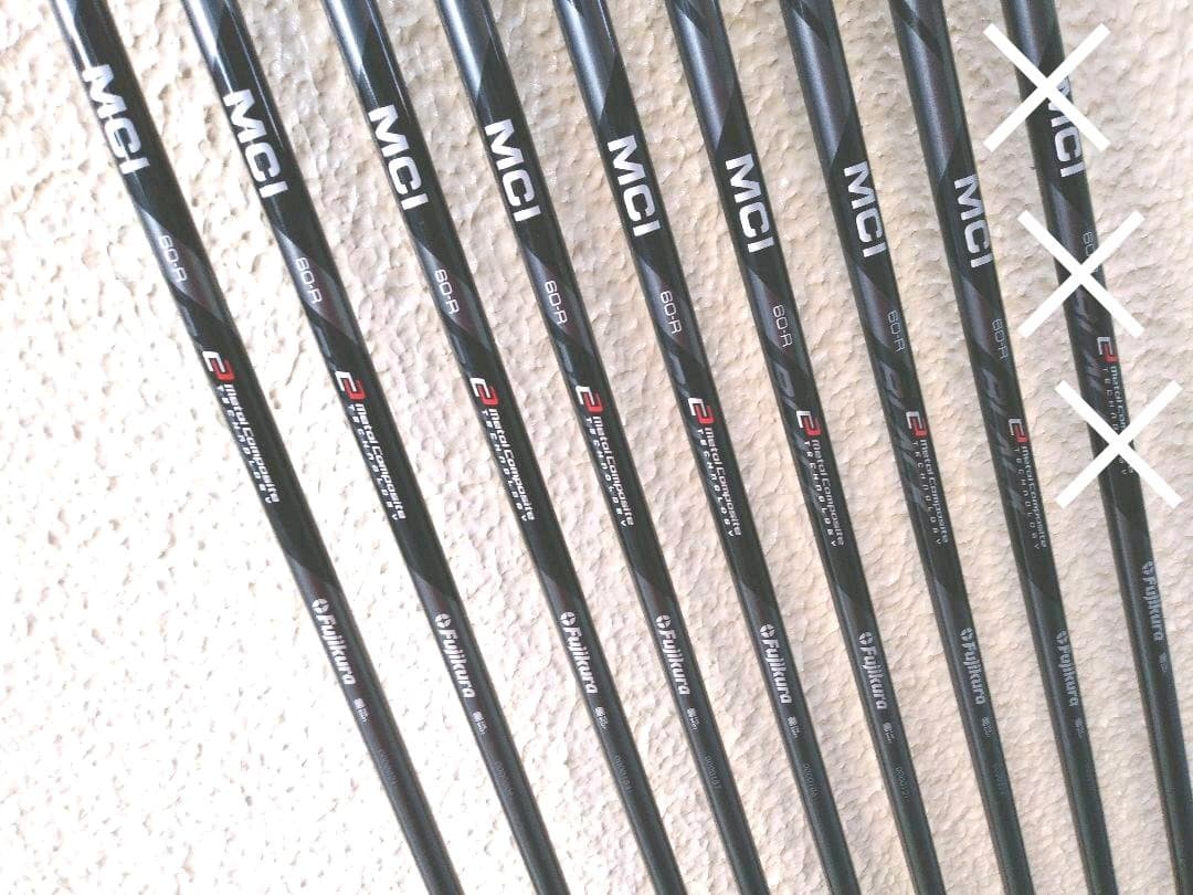 ゼクシオアイアンセット8️⃣　 フジクラ MCI 60 - R