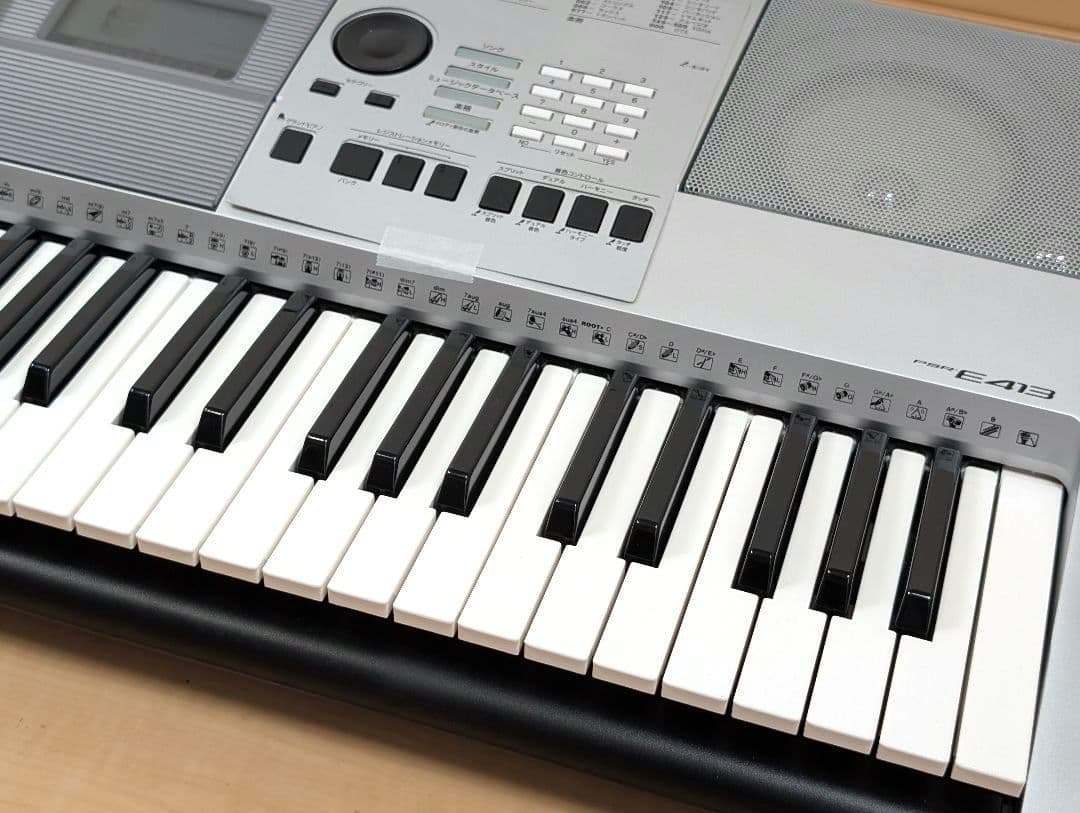 【美品】YAMAHA ヤマハ PSR-E413 電子キーボード 61鍵盤