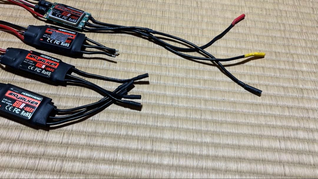 HOBBYWING SKYWALKER 60A ESC 4個　中古品