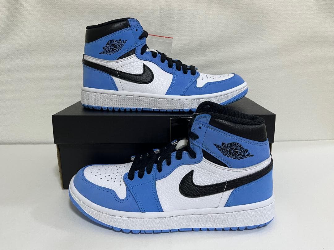 【新品】28cm NIKE エアジョーダン1ハイ ゴルフ ユニバーシティブルー