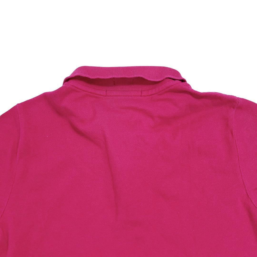 06T023☆ RALPH LAUREN スリムフィット 鹿の子 半袖ポロシャツ