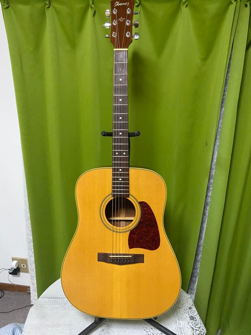 弾き語りしようぜ！Ibanez AW　エレアコ　音出し良好　アコギもOK！
