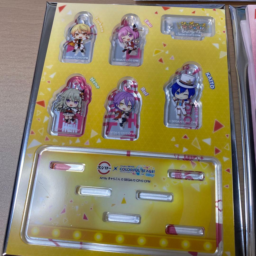 スシロー ユニットチャーム プロジェクトセカイ プロセカ コンプリート 5種