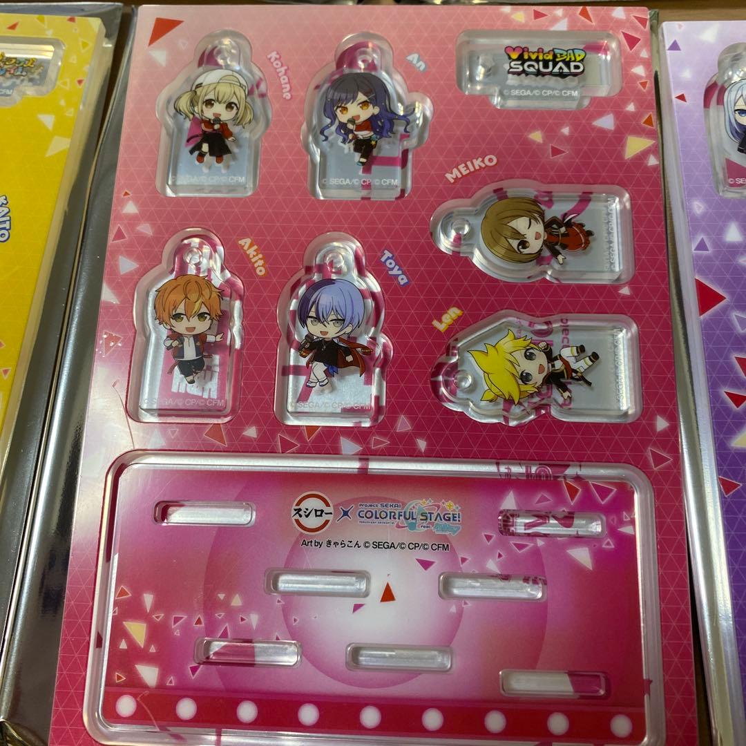スシロー ユニットチャーム プロジェクトセカイ プロセカ コンプリート 5種