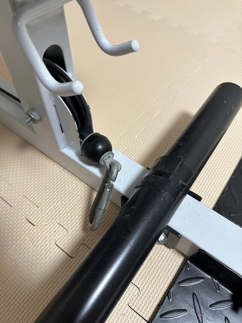 ワイルドフィット　WILD FIT 200ラットプルマシン　ウエイトプレート付