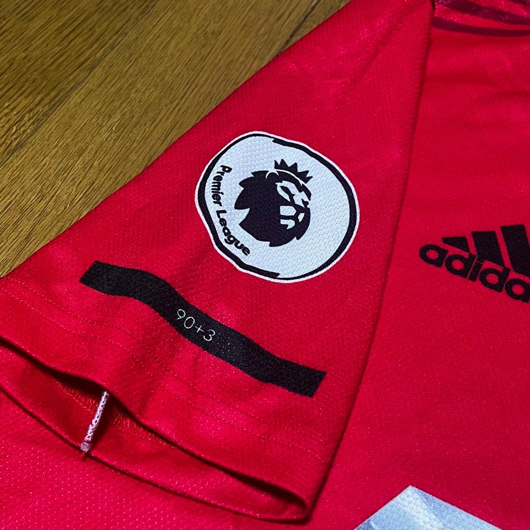 90s y2k adidas シボレー マンチェスターユナイテッド TEE 赤