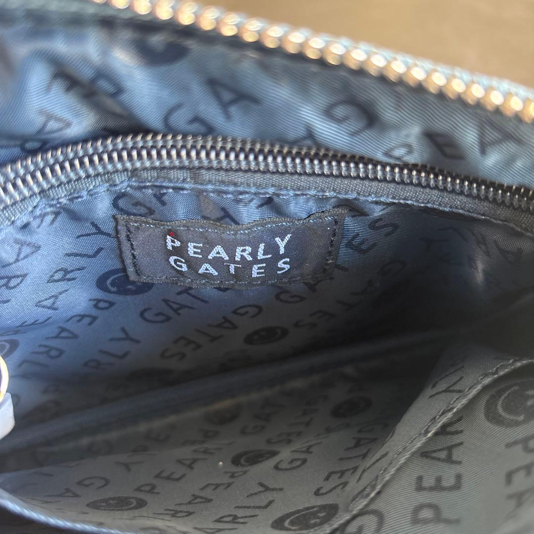 新品 PEARLY GATES ライトカラー デニム マルチポーチ