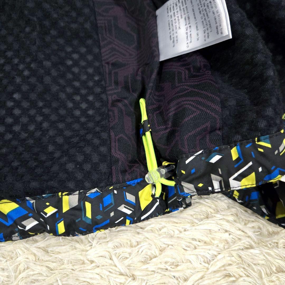 美品 Oakley オークリー◆ゴルフ ジャケット モザイク柄 Lサイズ 防寒