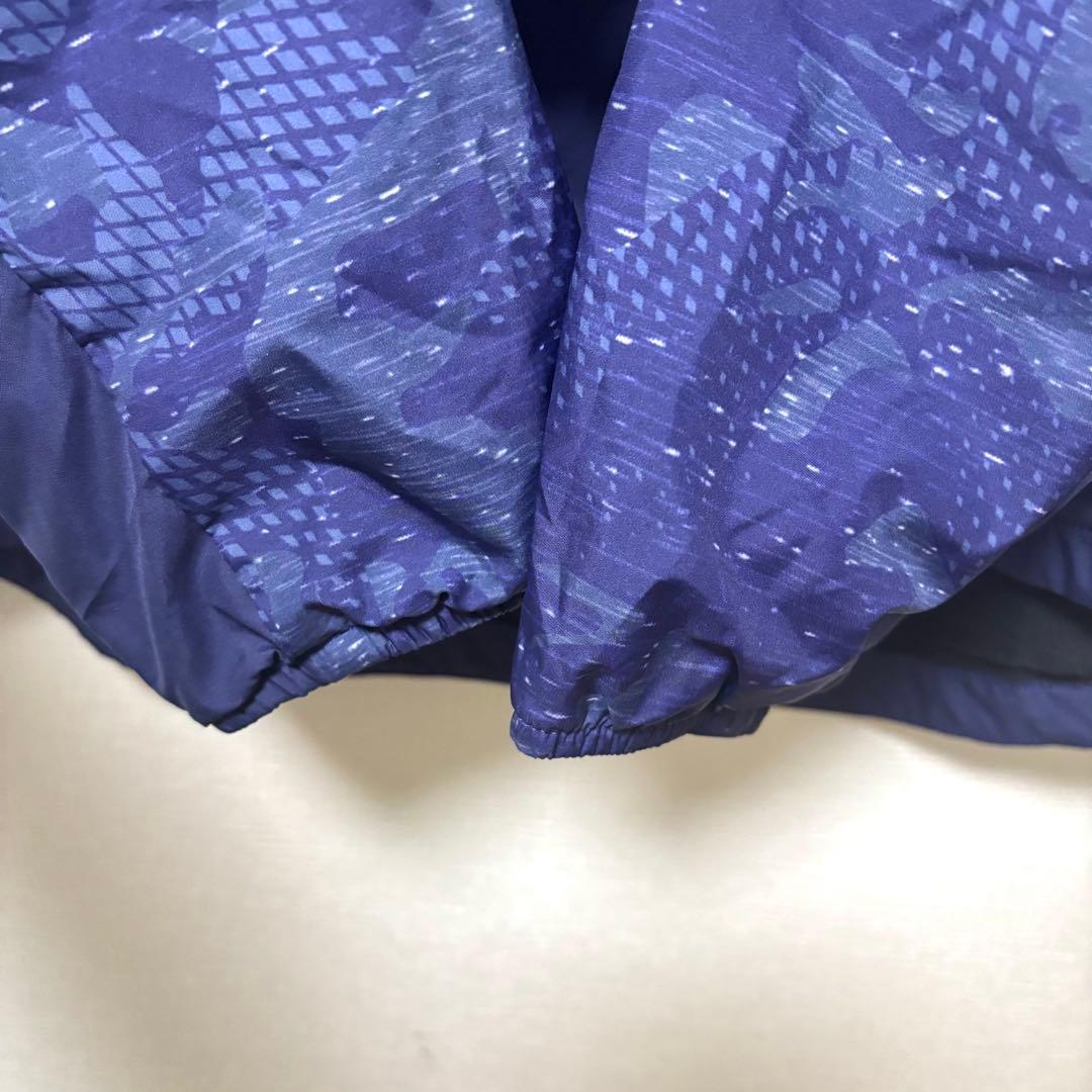 ミズノ ウインドブレーカー上下セットアップ ジャケット パンツ レディースL 紺