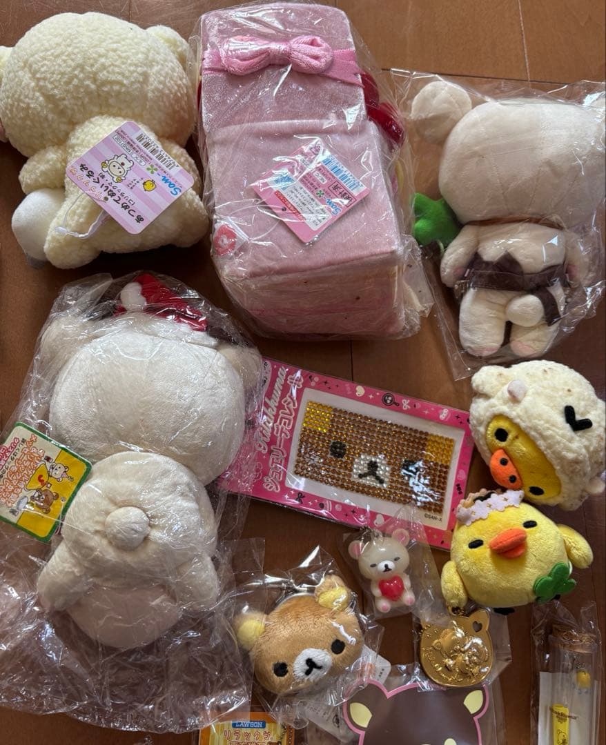 当時物 リラックマ　ぬいぐるみ まとめ売り　バレンタイン　初期　レア