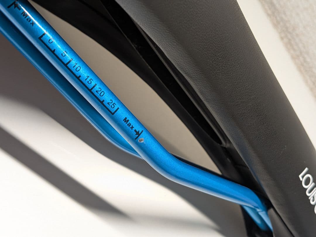 LOUIS GARNEAU サドル　black&blue