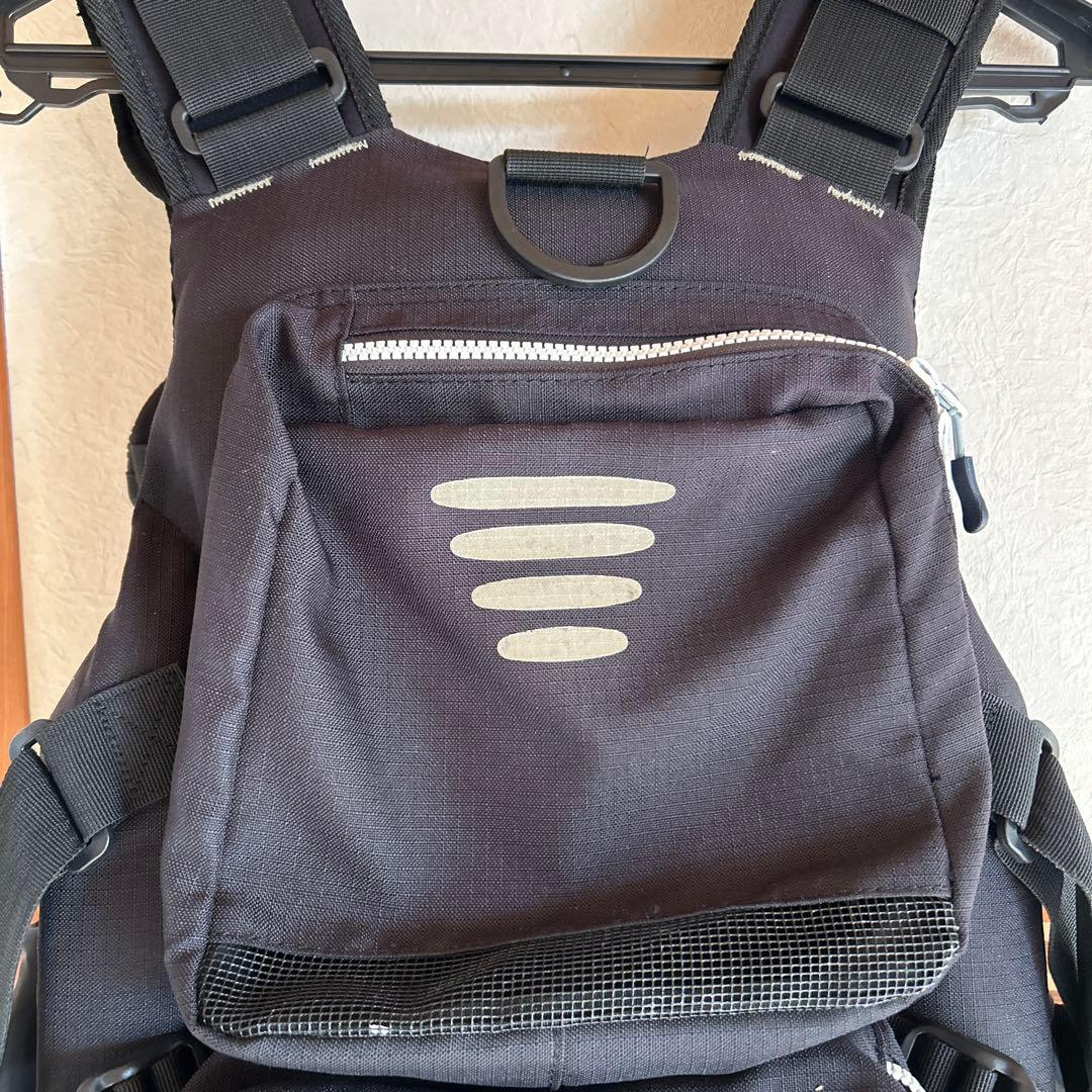 Pazdesign フィッシングベスト ブラック パズデザイン