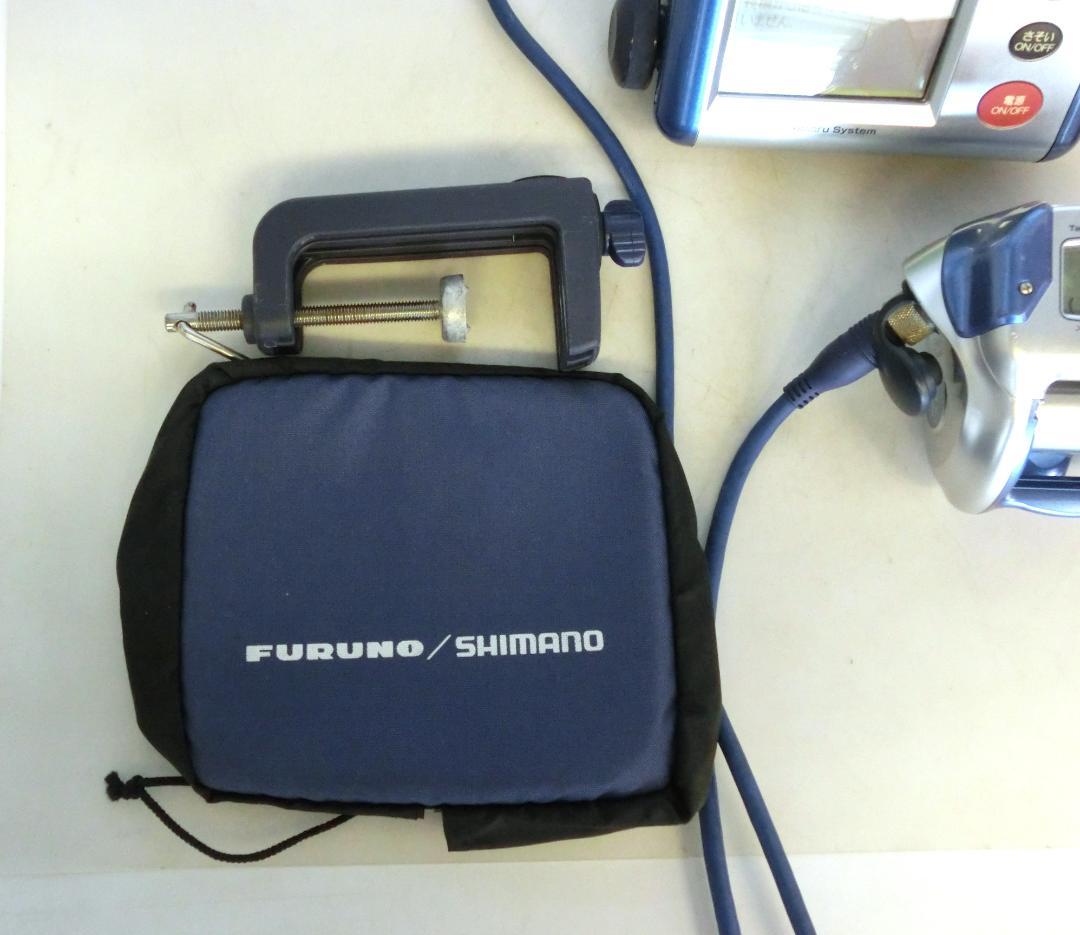 シマノ SHIMANO 04 電動丸 3000Hと探見丸 電動リール 魚群探知機
