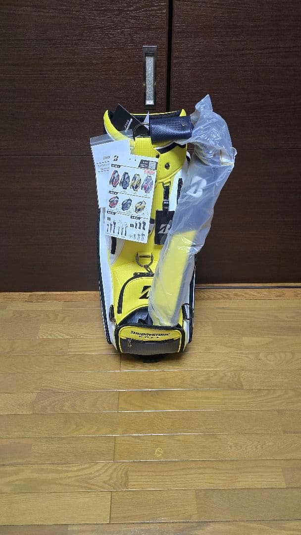 新品　未使用　ブリヂストン　BRIDGESTONE CB2501　キャディバッグ