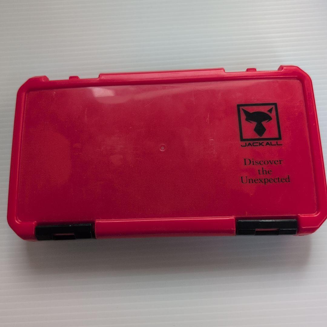 中古 ジャッカル ビンビンスイッチTG60㌘7個セット フック10本ケース付き