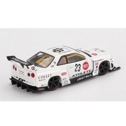 1/64 1セット限定 白&赤黒&黒 LB-ER34 スカイライン (y241)