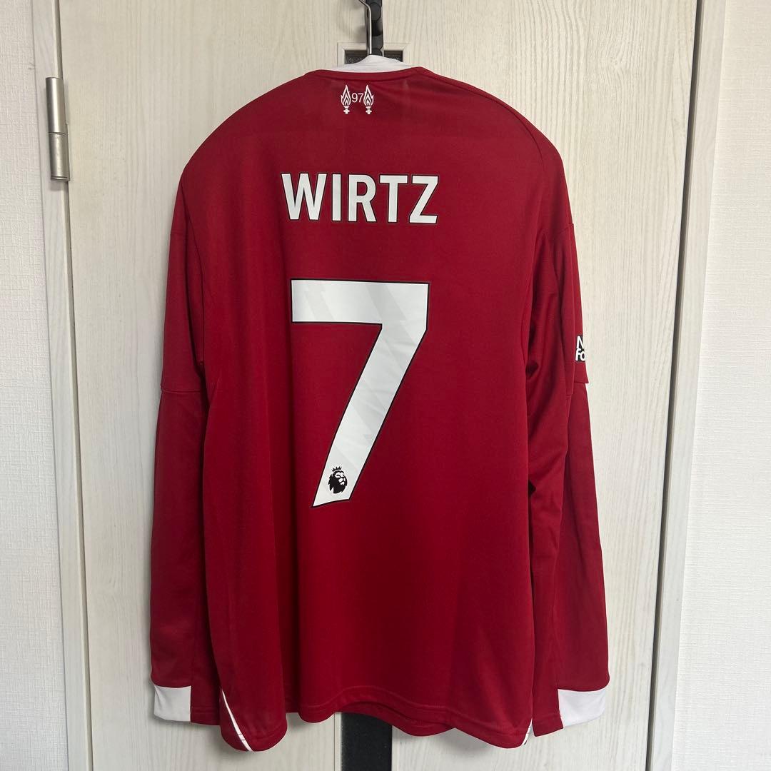 Liverpool 25/26 ホームユニフォーム WIRTZ 7 M