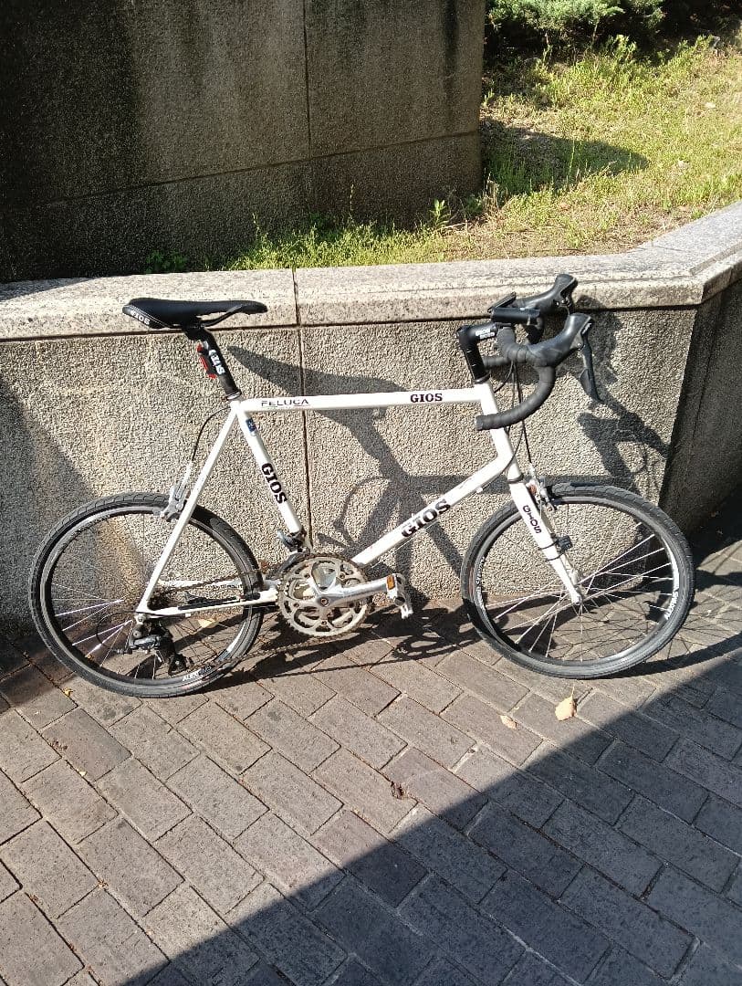 【引き取り限定】GIOS フェルーカ ミニベロ ホワイト