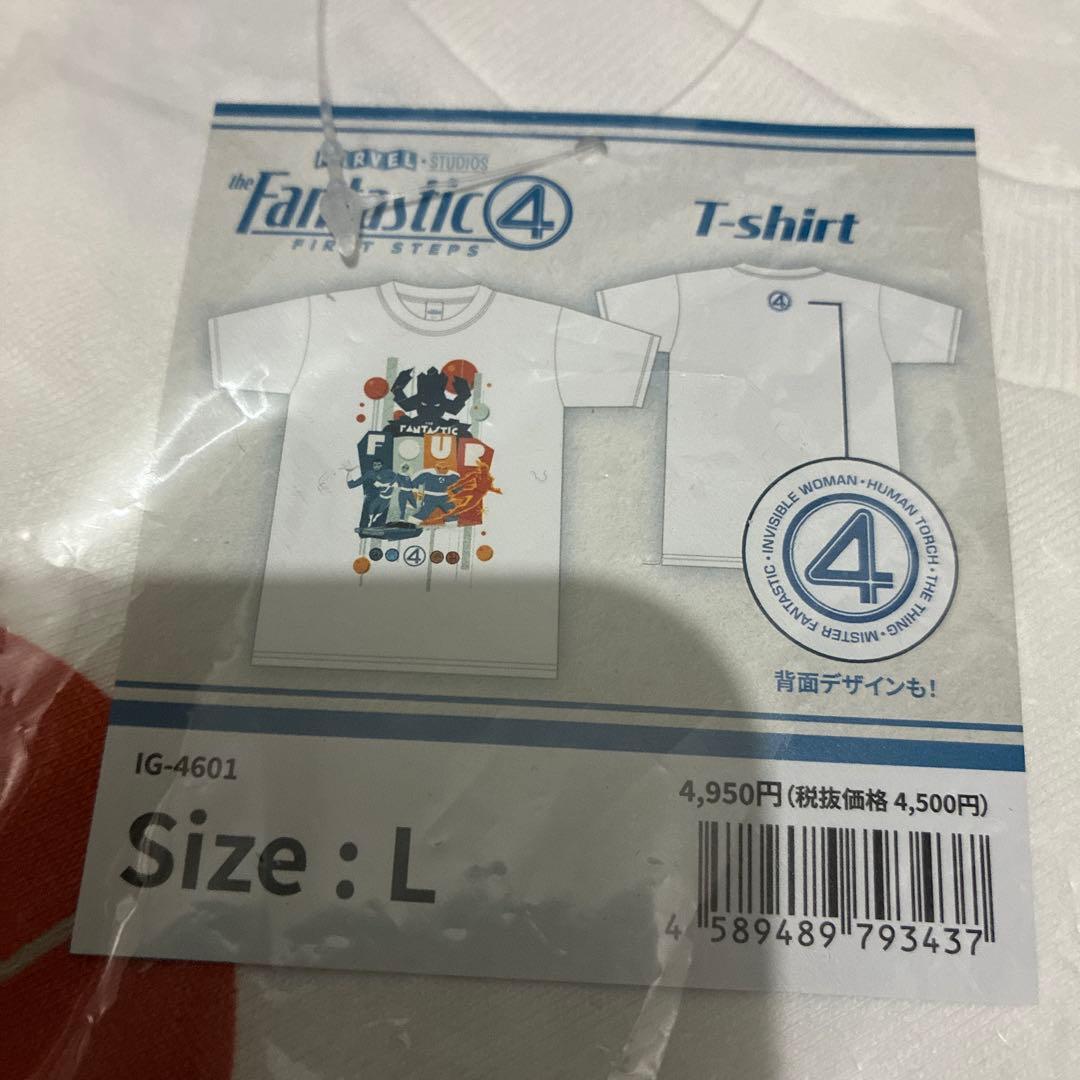 新品未使用　ファンタスティック4 ファースト・ステップ Ｔシャツ（Lサイズ）