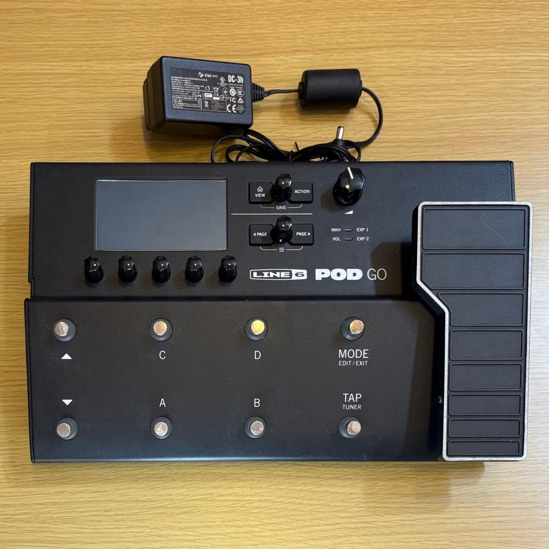 LINE 6 POD GO ギタープロセッサー
