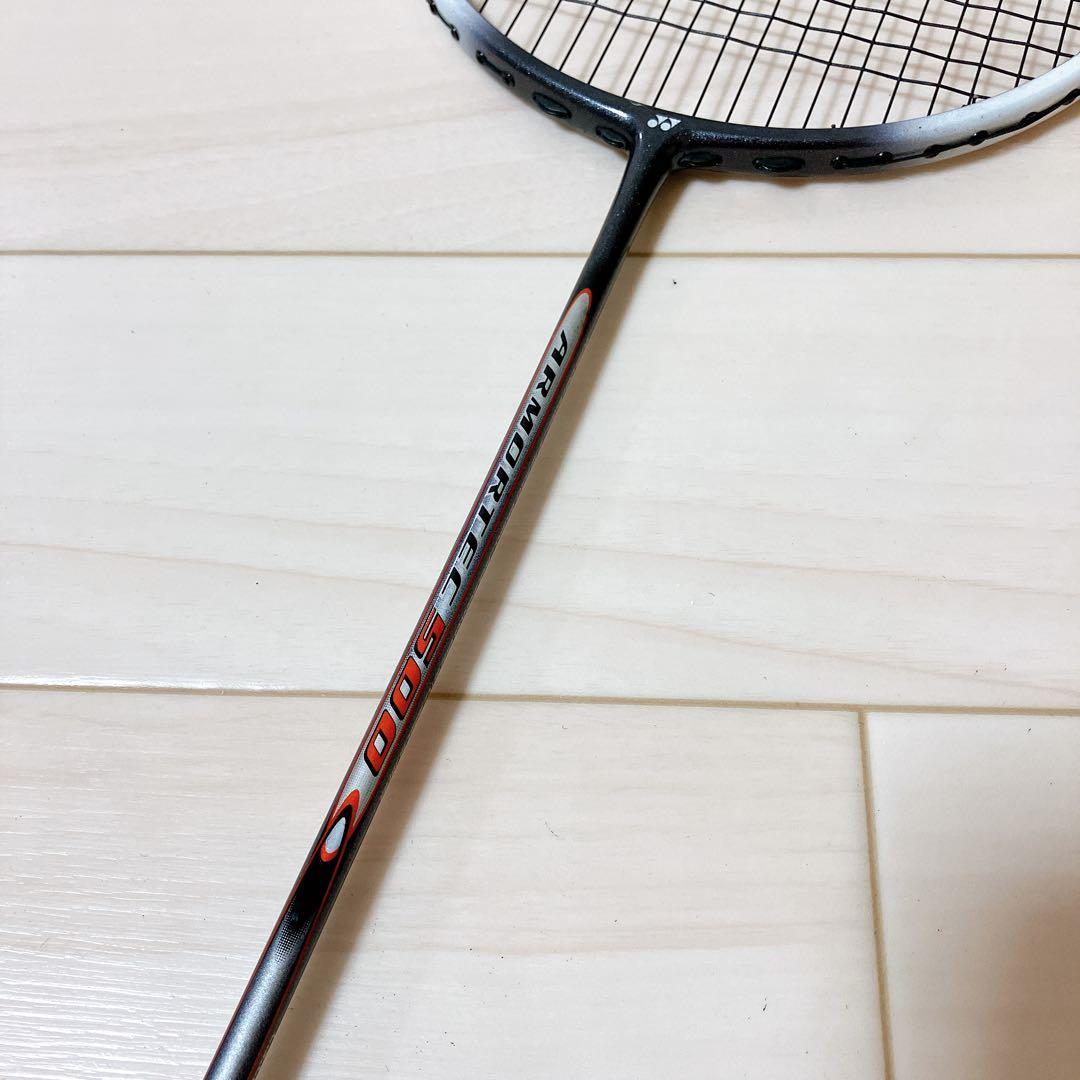 ヨネックス バドミントンラケット ナノスピード8000初期 アーマーテック500