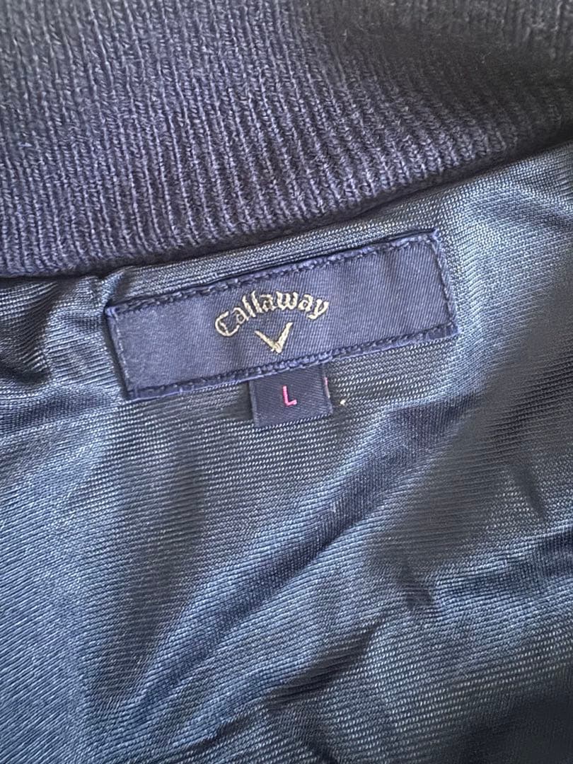Callaway ネイビー　ゴルフウェア　ブルゾン　アウター