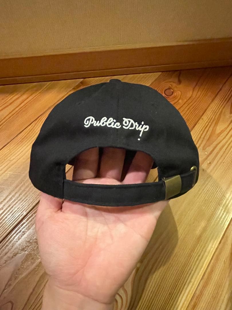 public drip キャップ ブラック