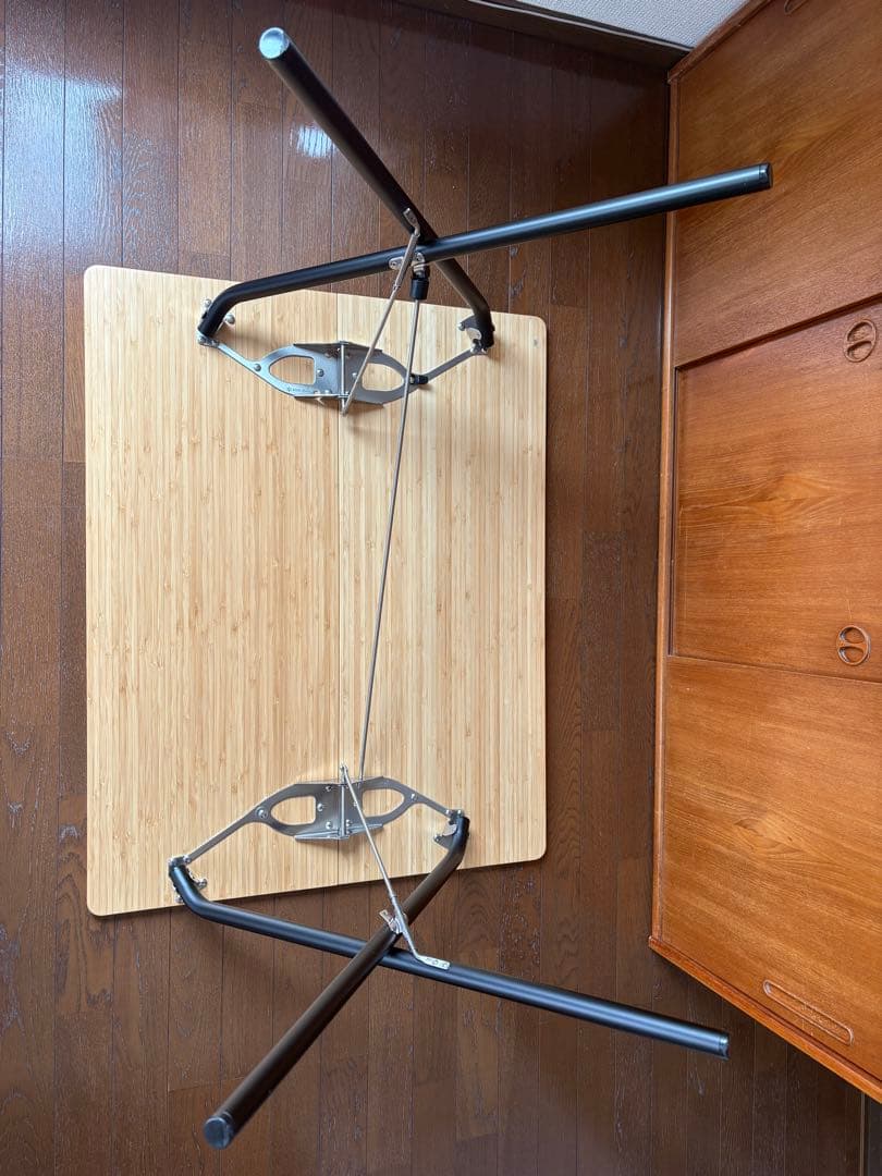 中古  peak ワンアクションテーブル Light Bamboo