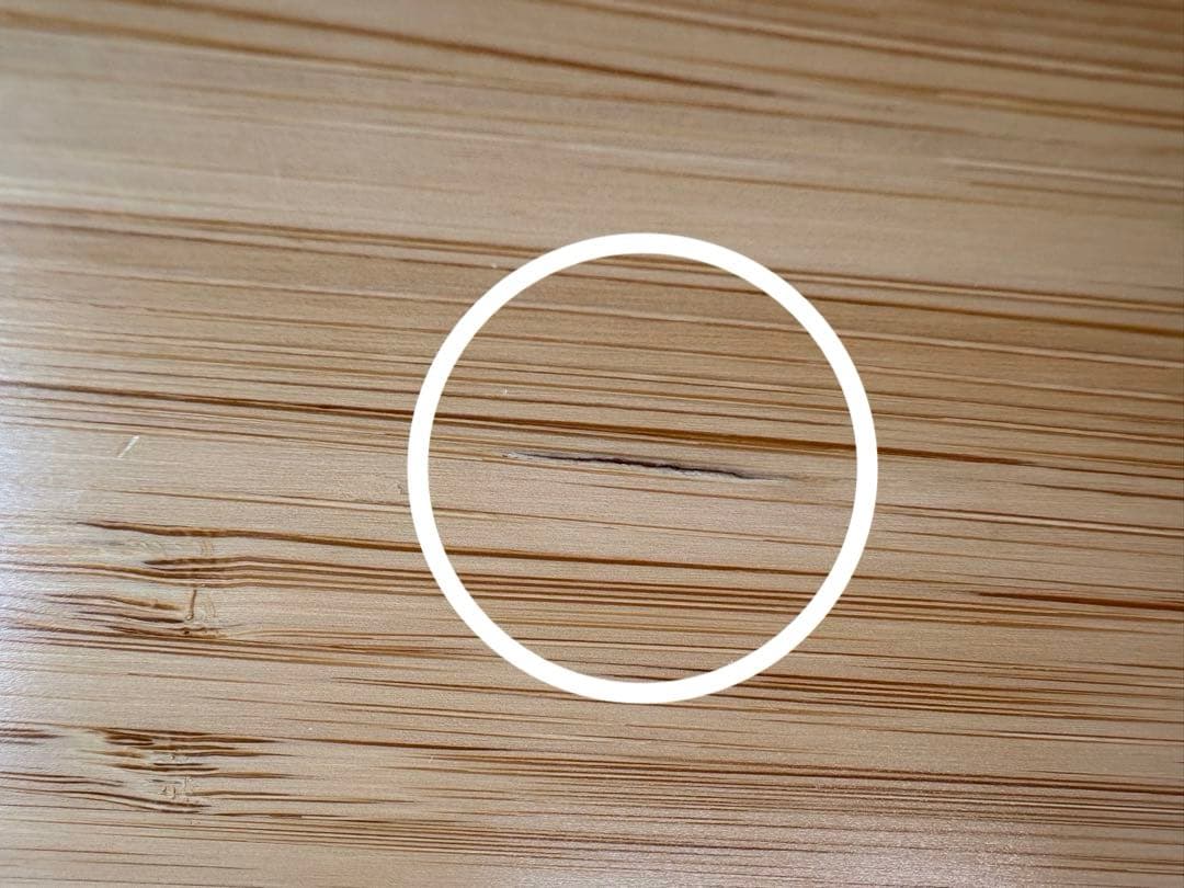 中古  peak ワンアクションテーブル Light Bamboo