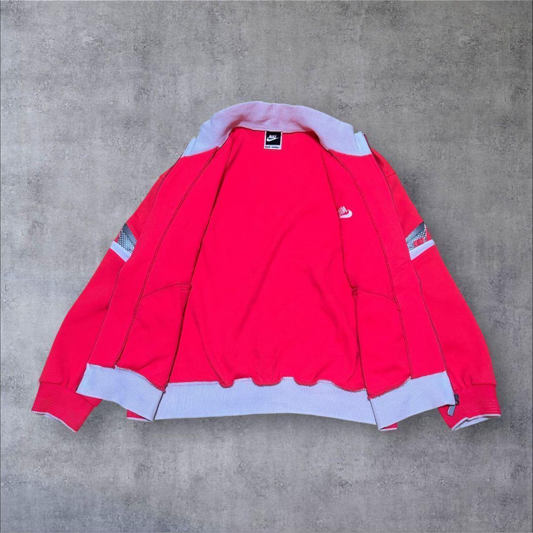 90s ナイキ セットアップ M ピンク 刺繍ロゴ スポーツMIX シティボーイ
