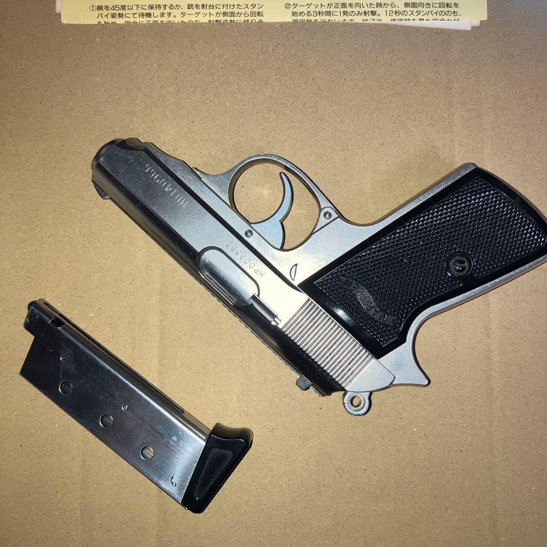 マルゼン ワルサー PPK/S ガスガン シルバー