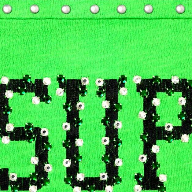 ⭕シュプリーム スタディッド フットボールシャツ グリーン XXL新品未試着