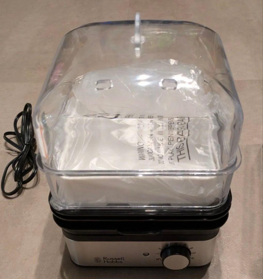 【新品未使用品】Russell Hobbs ミニスチーマー 7910JP