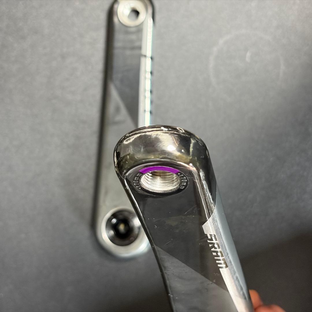 SRAM RED eTap AXS クランクアーム 170mm D1 DUB規格