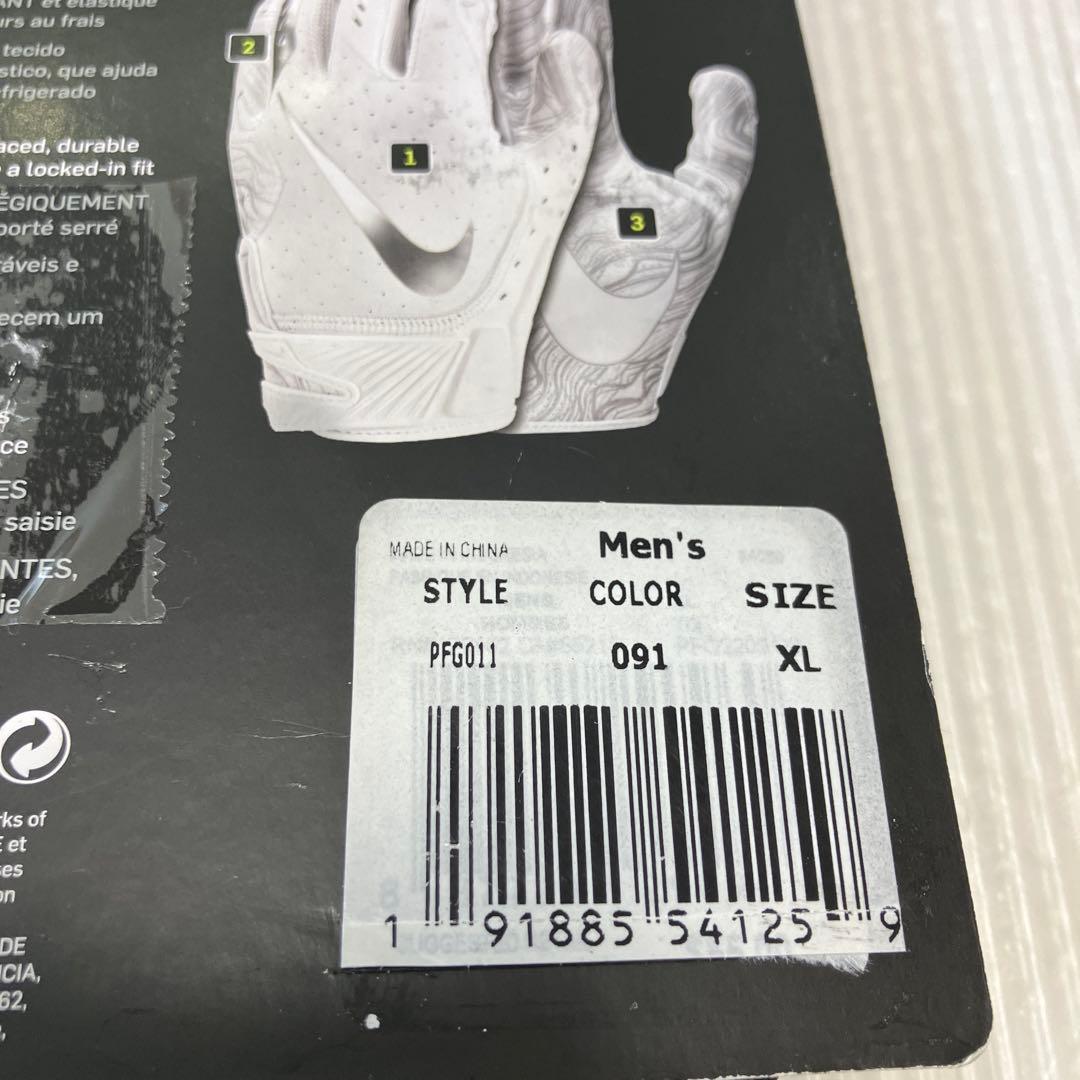 送料無料 新品 NIKE アメフト グローブ VAPOR JET XL