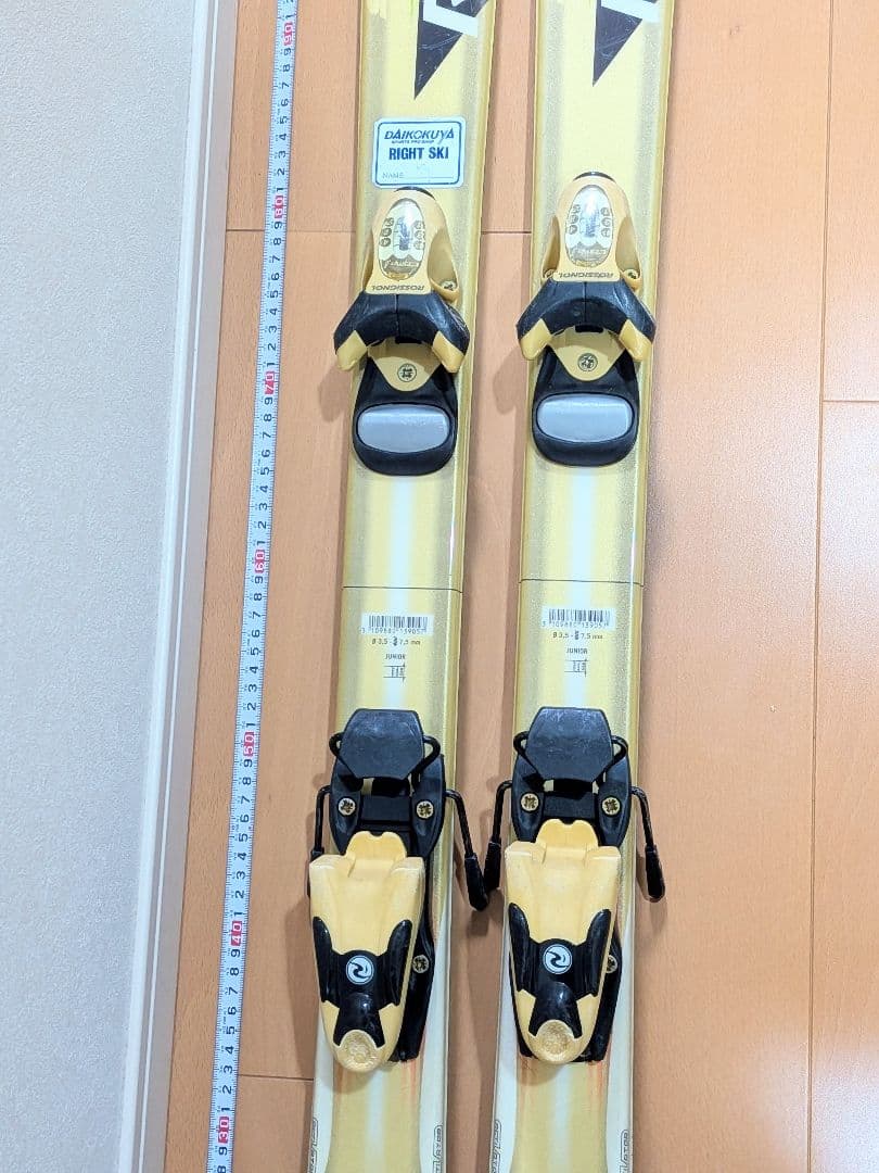 150cmキッズ　スキー用具一式8点セット