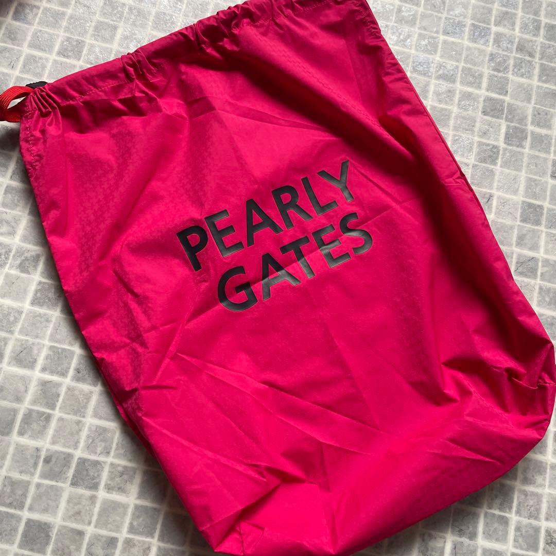 PEARLY GATES パーリーゲイツ　レインコート　ワンピース　ピンク1