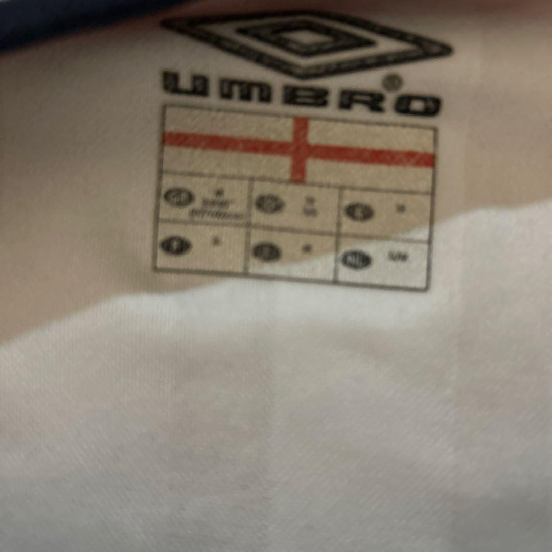 UMBRO イングランド代表 ホワイトシャツ Mサイズ