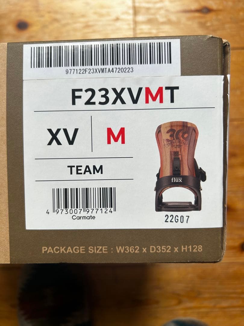 Flux F23XVMT ビンディング Mサイズ